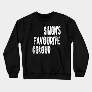 Simon's Favourite Colour Crewneck Sweatshirt